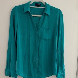 The Limited Teal Button-Down Shirt